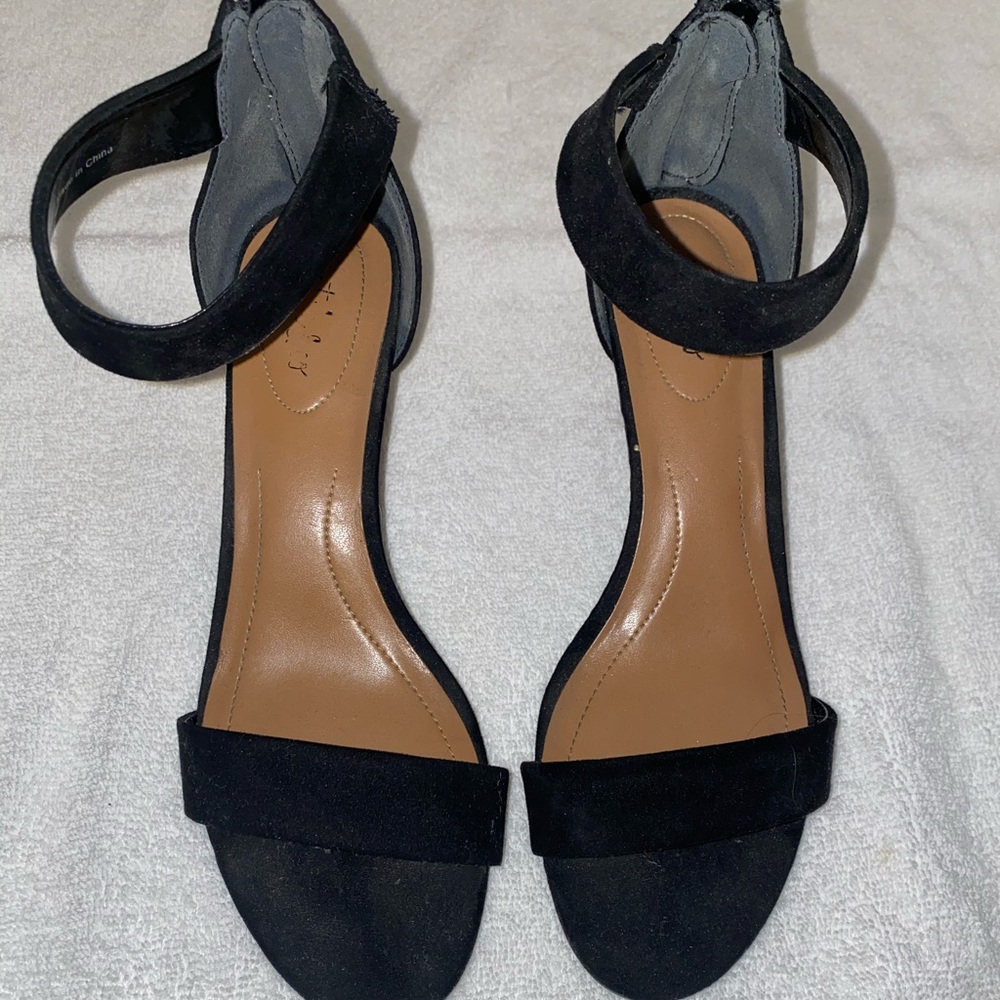 Black heels